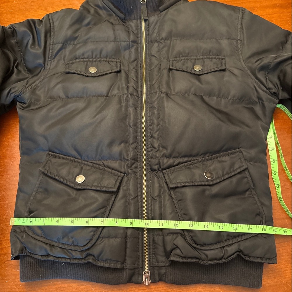 Triple Five 555 Soul puffer jacket‎ Large black vintage down Y2K skater - Picture 8 of 10